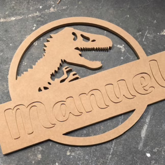 Figura personalizable dinosaurio