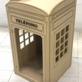 Mini cabina de teléfono