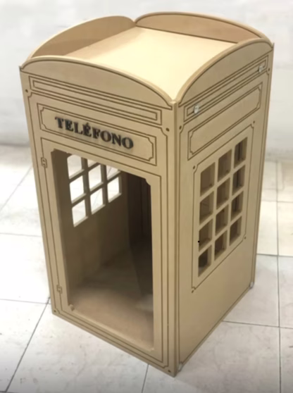 Mini cabina de teléfono